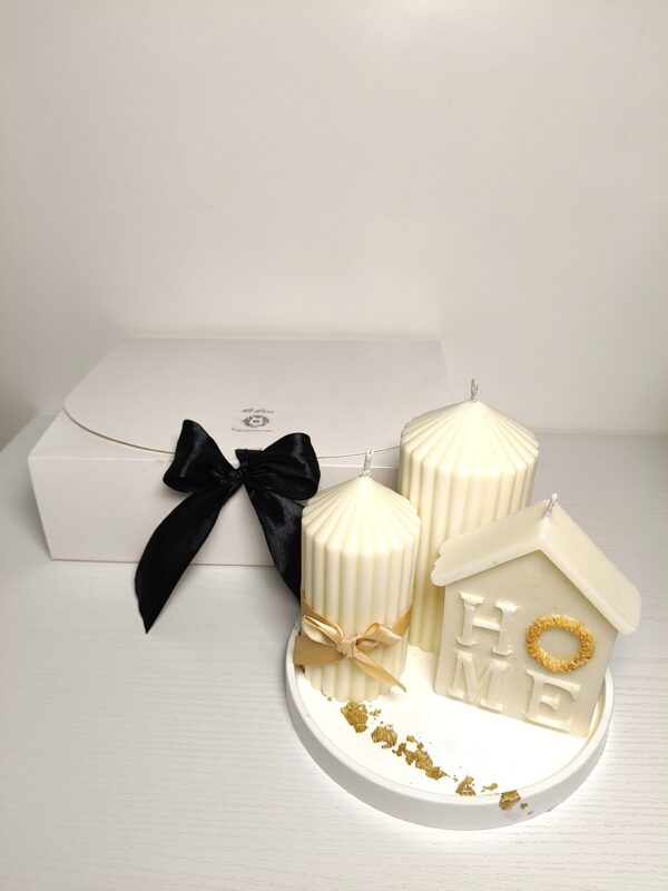 pillars and home2 Le Laro Pillars and Home Luxury Candles Gift Set