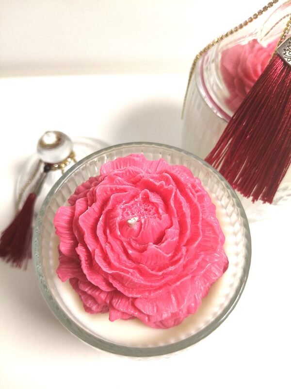 luxury glass Le Laro Fleur de Pivoine